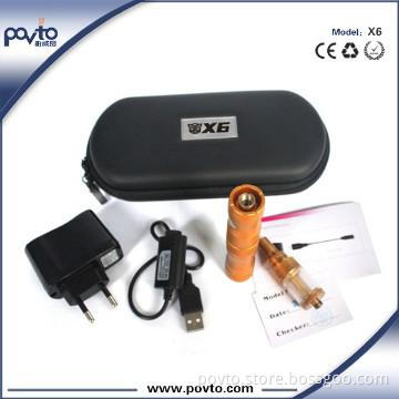 E cigarette slim cigarette électronique mini  X6 with beauty pack